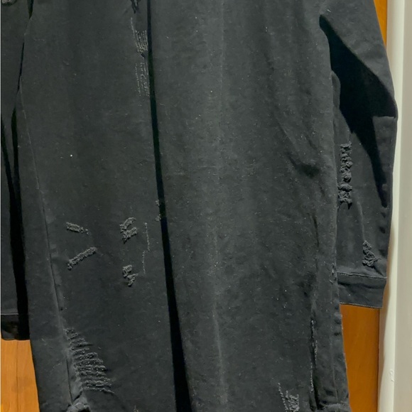 Black Jean shirt or dress - Picture 5 of 9
